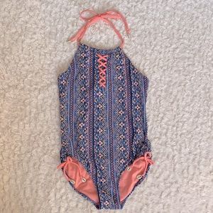 Girls Justin One Piece Swimsuit